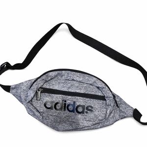 NWOT - Adidas Heathered Gray Belt Bag